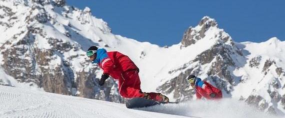 Private Snowboarding Lessons for All Levels from ESF Courchevel Village