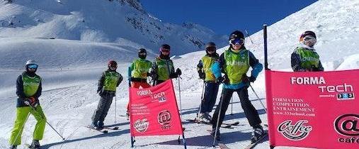 Kids Ski Lessons (5-17 y.) - Max 8 per group from ESI 333 Ski School Tignes & Val dIsère