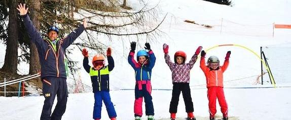 Kids Ski Lessons (6-10 y.) for Beginners from Evolution 2 La Plagne Montchavin - Les Coches