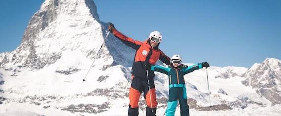 Private Ski Lessons for Kids & Teens of All Ages from Evolution Ski School Zermatt