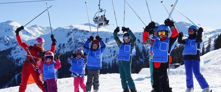 Kids Ski Lessons (5-13 y.) for Advanced Skiers from Happy Skischule Wildschönau
