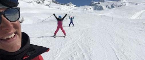 Private Ski Lessons for Adults of All Levels from Rideem Ski School Breuil-Cervinia