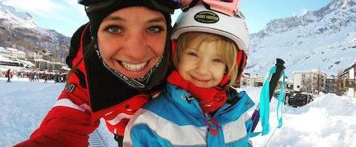 Private Ski Lessons for Kids of All Levels from Rideem Ski School Breuil-Cervinia