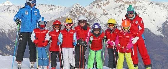 Kids Ski Lessons (4-14 y.) for All Levels from Scuola di Sci Sauze Sportinia