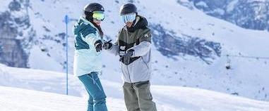 Private Snowboarding Lessons for Kids & Adults of All Levels from Scuola di Snowboard Zebra Madonna di Campiglio