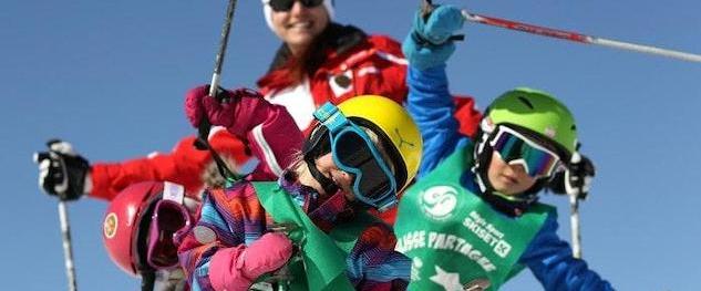 Kids Ski Lessons (5-12 y.) - Max 10 per group from Ski School ESF Alpe dHuez