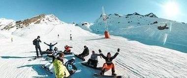 Adult Snowboarding Lessons for All Levels - Max 7 per group from Ski School Prosneige Méribel