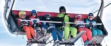 Kids Ski Lessons (5-14 y.) for Intermediate Skiers from Ski School Snow Experts Pass Thurn