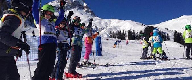 Kids Ski Lessons (4-12 y.) for Beginners from Ski School Warth