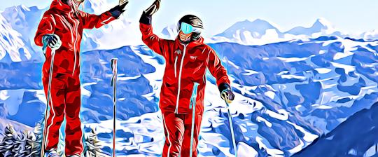 Private Ski Lessons for Adults "SkiLL - The Rockstars of the Instructors" from SkiLL® Ski School & Ski Rental