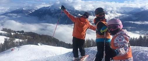 Kids Ski Lessons (6-12 y.) - Max 5 per group - Montana from Swiss Mountain Sports Crans-Montana