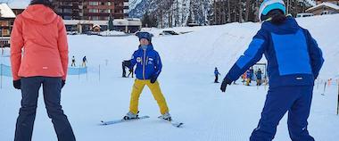 Adult Ski Lessons for All Levels from Swiss Ski- and Snowboard School Arosa