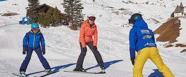 Private Ski Lessons for Kids (from 4 y.) of All Levels from Swiss Ski- and Snowboard School Arosa