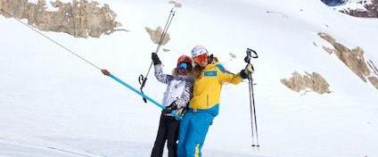 Adult Ski Lessons for Beginners from Villars Ski School