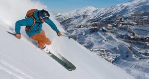 Freeride skiing in Les Menuires