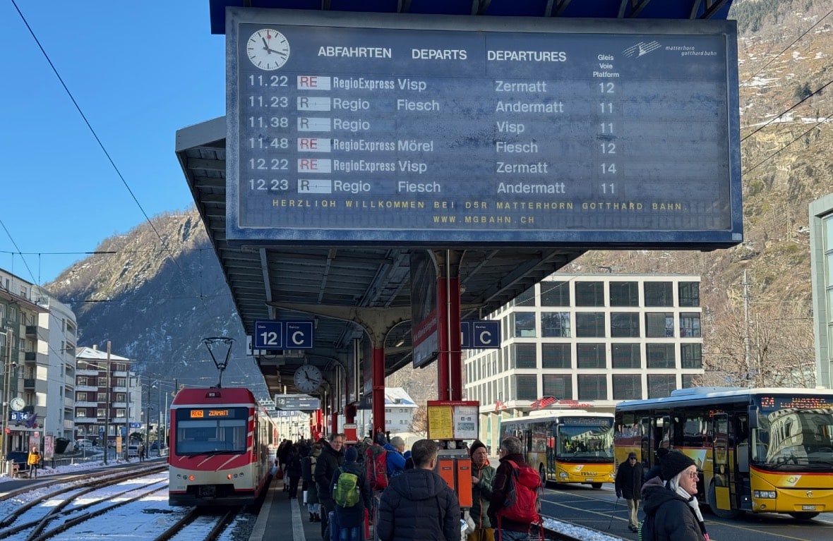 Aletsch Arena Getting There by Train