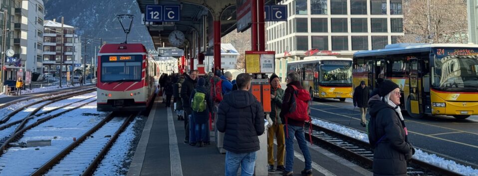 Getting to Aletsch Arena by Train