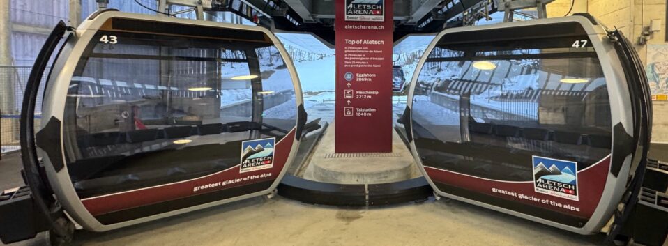Aletsch Arena Ski Lifts Fiesch Fiescheralp