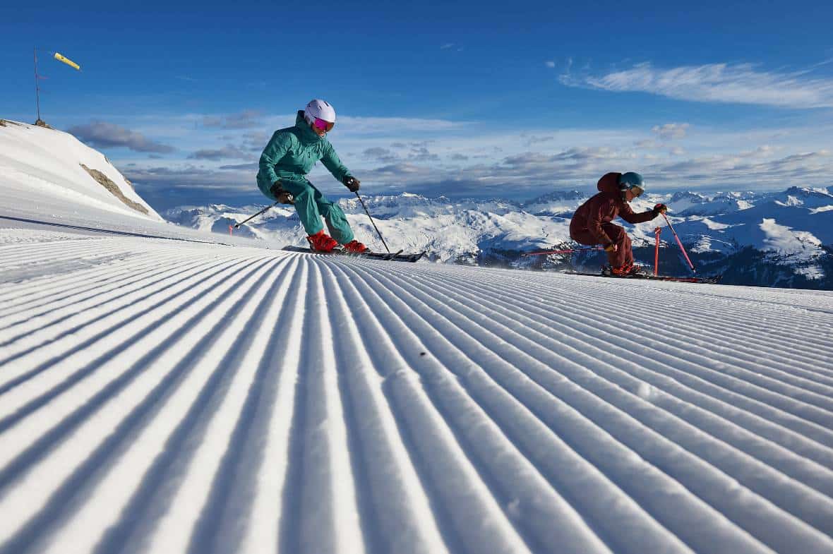 Arosa_Ski_Area_perfectly_prepared_pistes © Arosa Bergbahnen AG