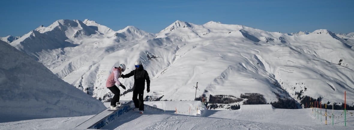 Davos Snowboarding Lesson