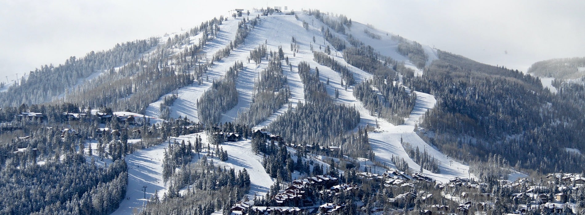 Deer Valley Resort Bald Mountain in Winter