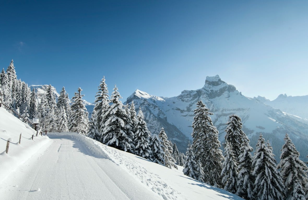 Engelberg Brunni Winter Walking © Engelberg Titlis Tourism
