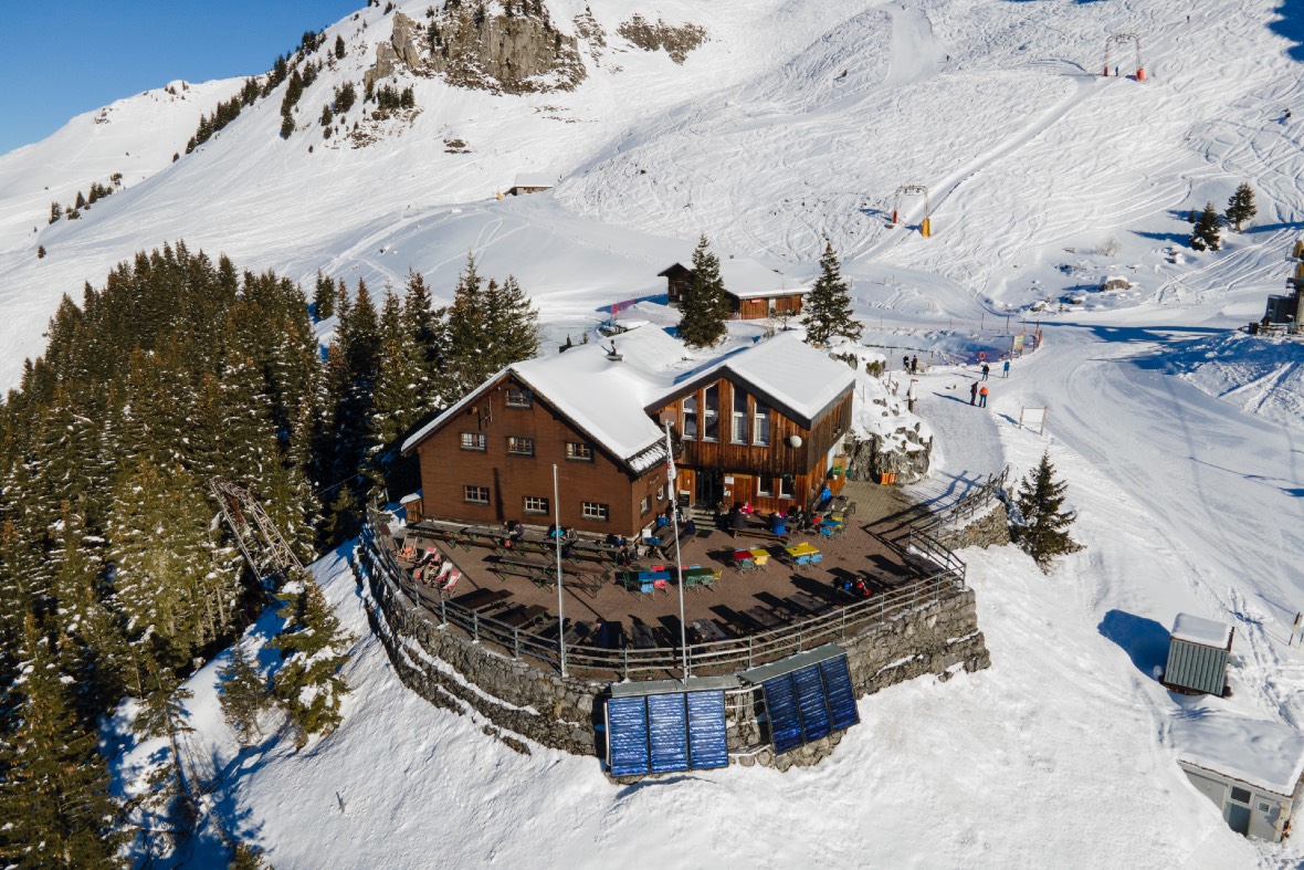 Engelberg Mountain Restaurants Brunnihutte © Brunnihutte