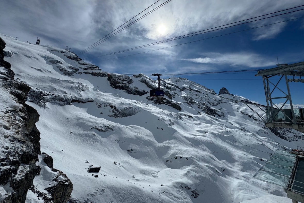 Engelberg Ski Area Skiing Off-Piste Steinberg © Ultimate-Ski.com