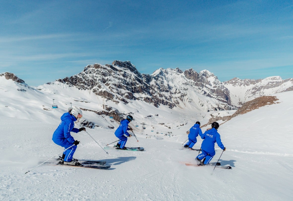 Prime Mountain Sports Engelberg Ski Lesson © Prime Mountain Sports