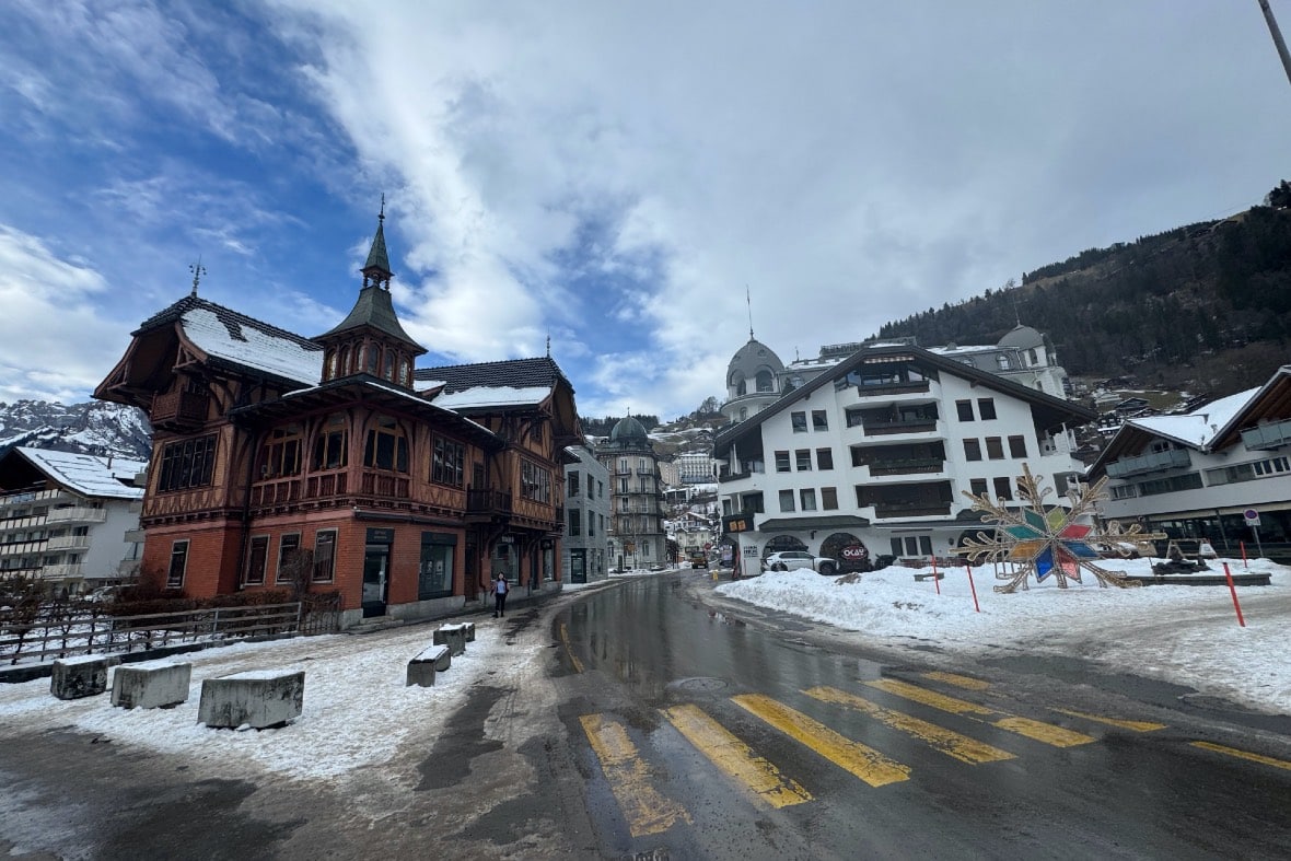 Engelberg Town in Winter © Ultimate-Ski.com