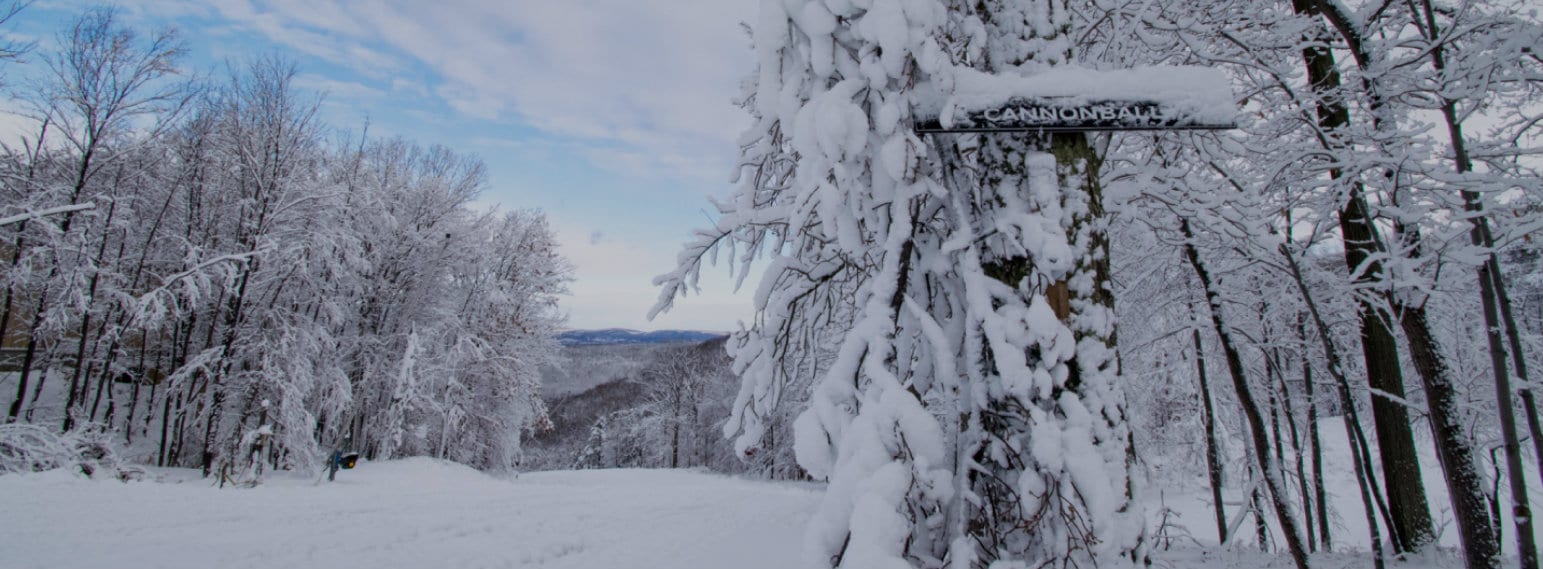 Montage Mountain Ski Resort Cannonball Trail USA