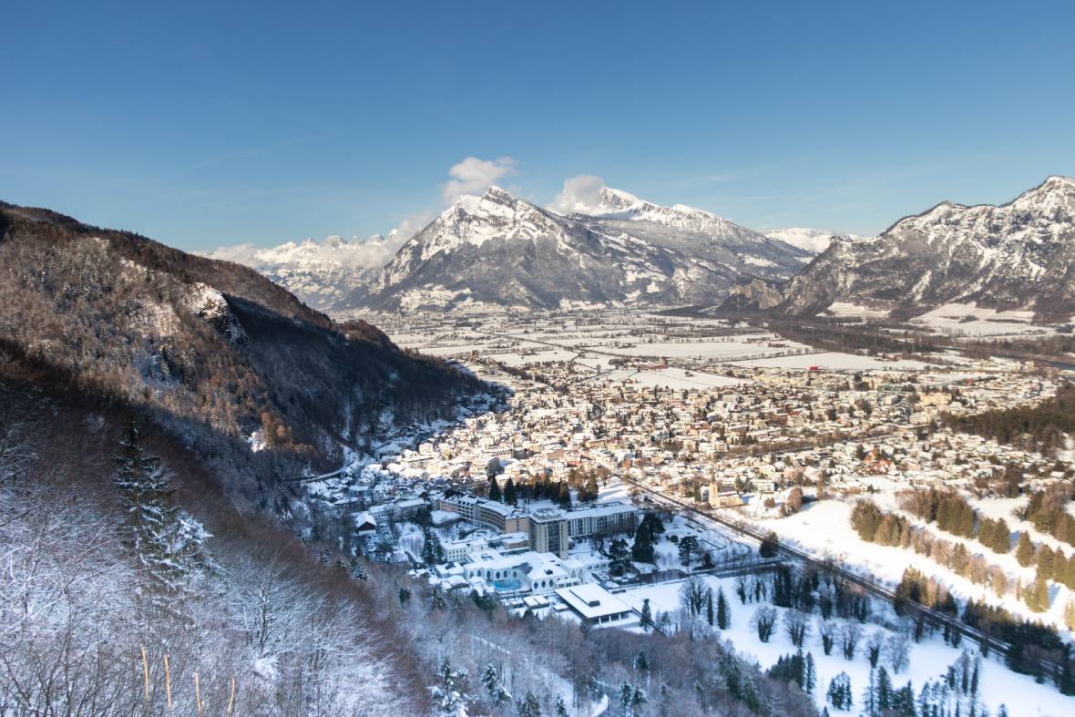 Bad Ragaz in winter