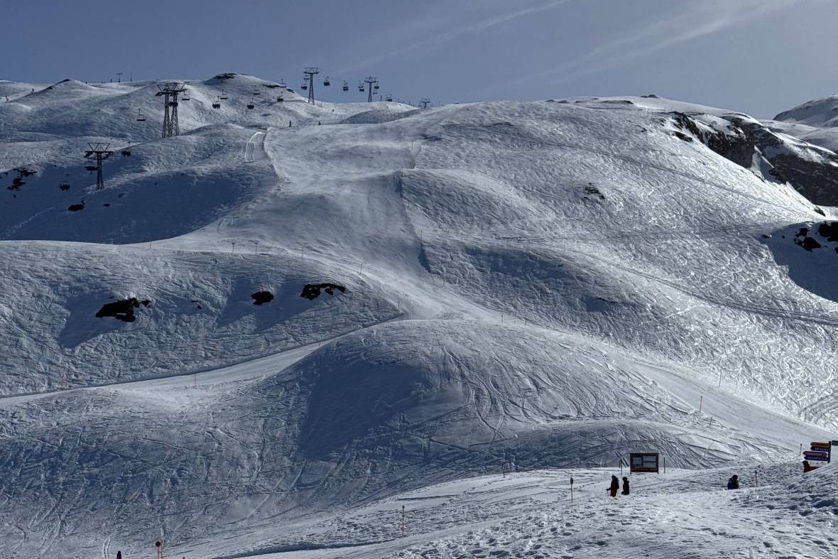 Pizol off-piste terrain on Wangs side
