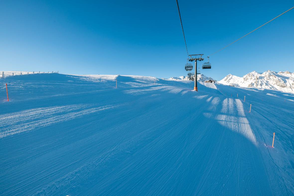 Schwamm ski piste (Red 11) Pizol Bad Ragaz