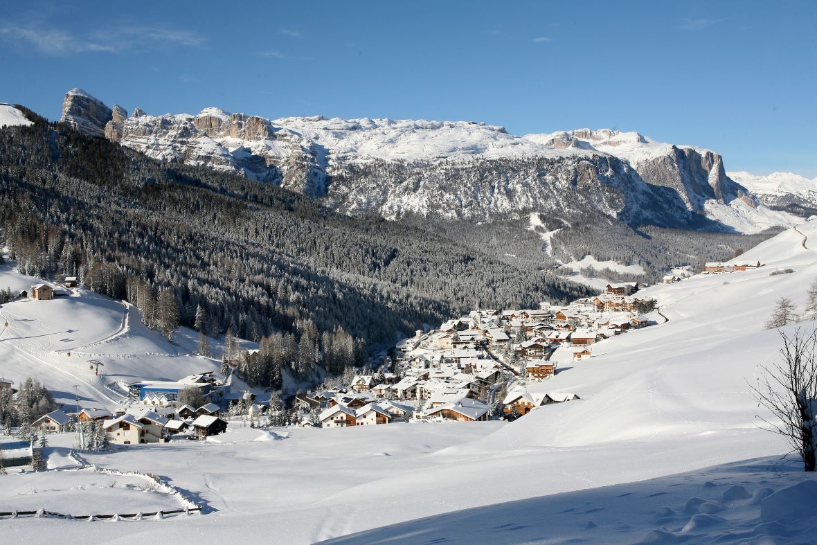 San Cassiano in Alta Badia in winter