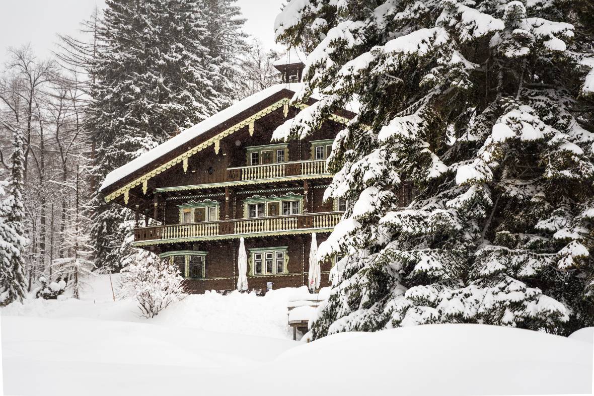 St Anton Ski Museum in winter