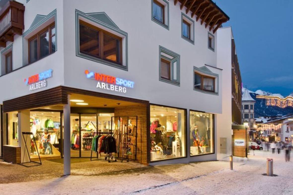 Intersport Arlberg store on Dorfstrasse St Anton