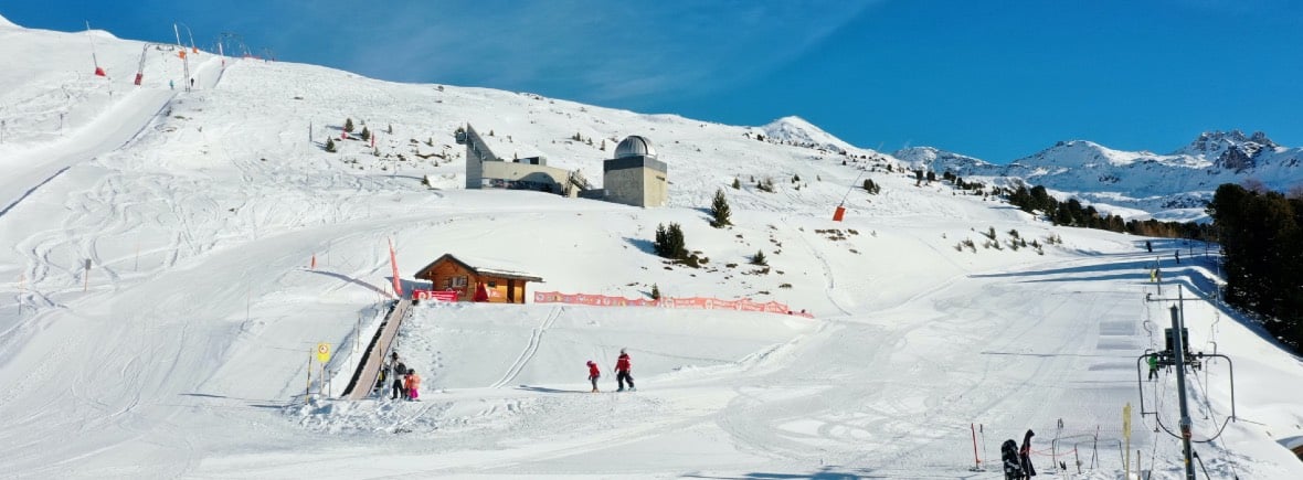 St-Luc-Chandolin, Ski-Area, OFXB Observatory