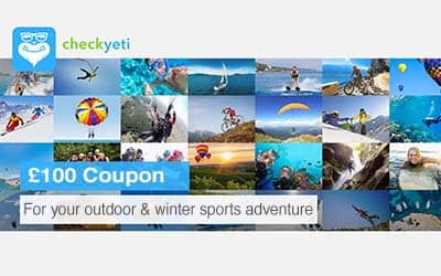 Check-Yeti gift vouchers for winter and summer activities