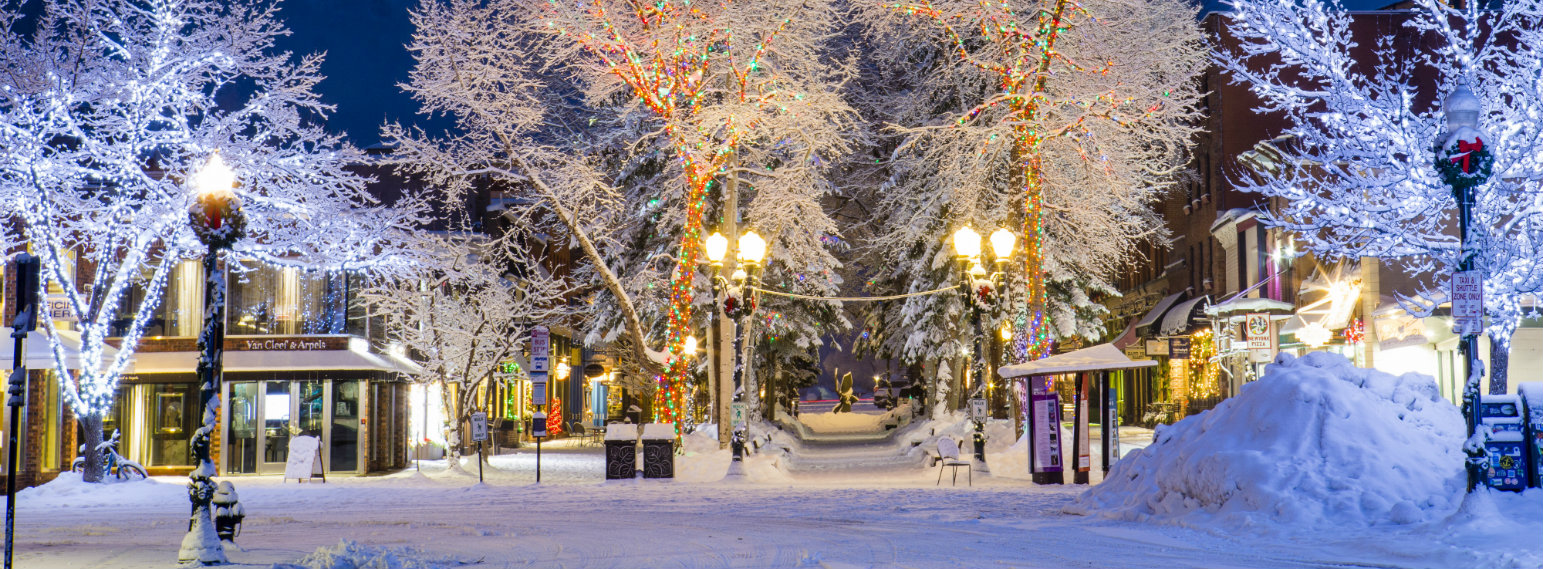 Aspen Snowmass Aspen by night