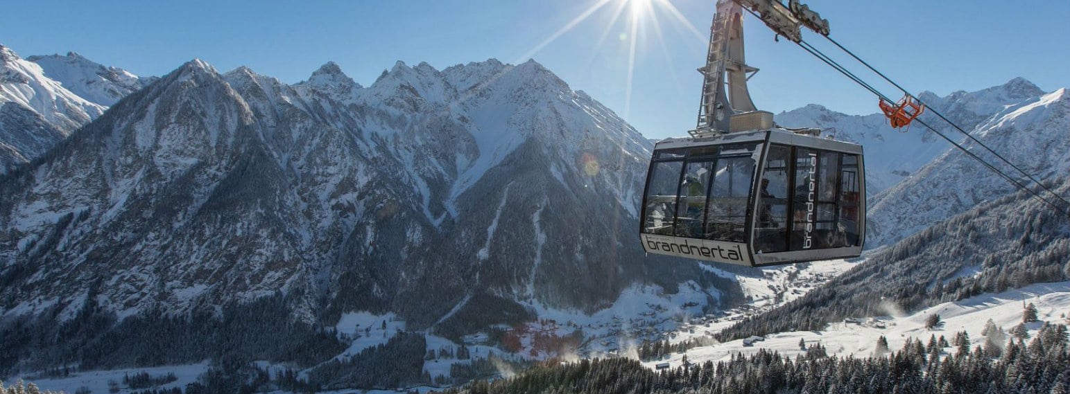 Brandnertal Ski Resort Brand cable car