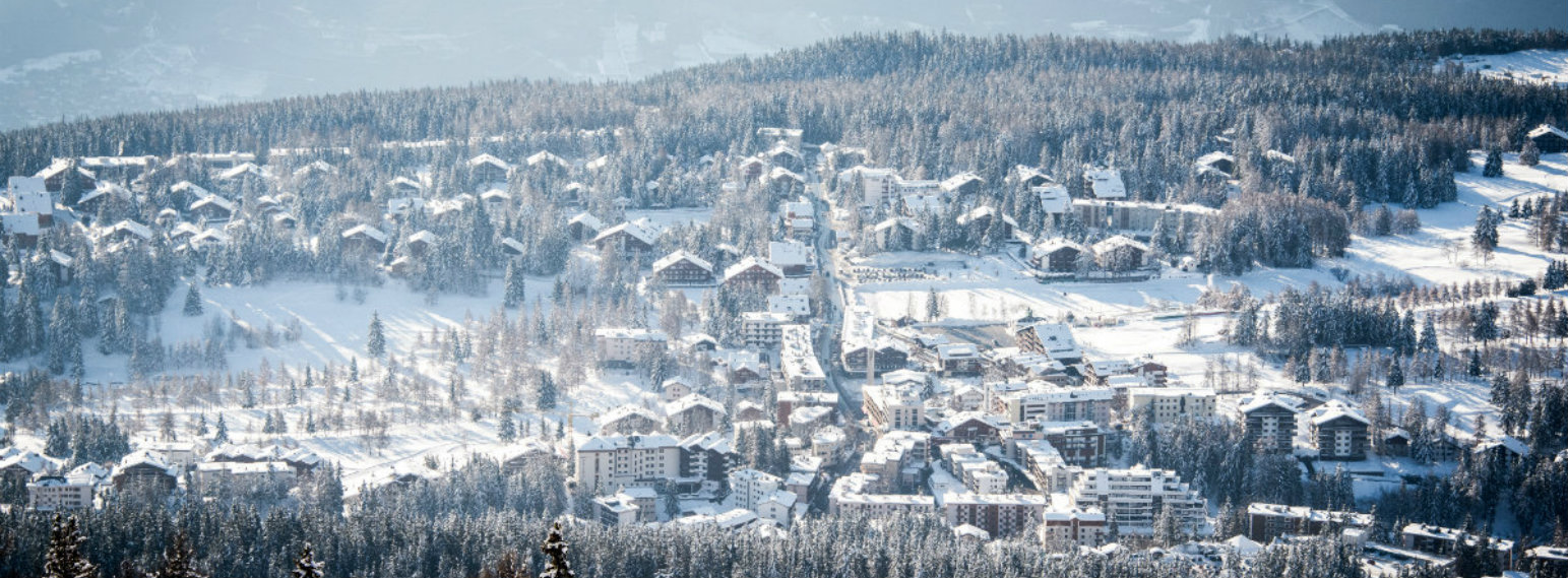 Crans-Montana Ski Resort Village