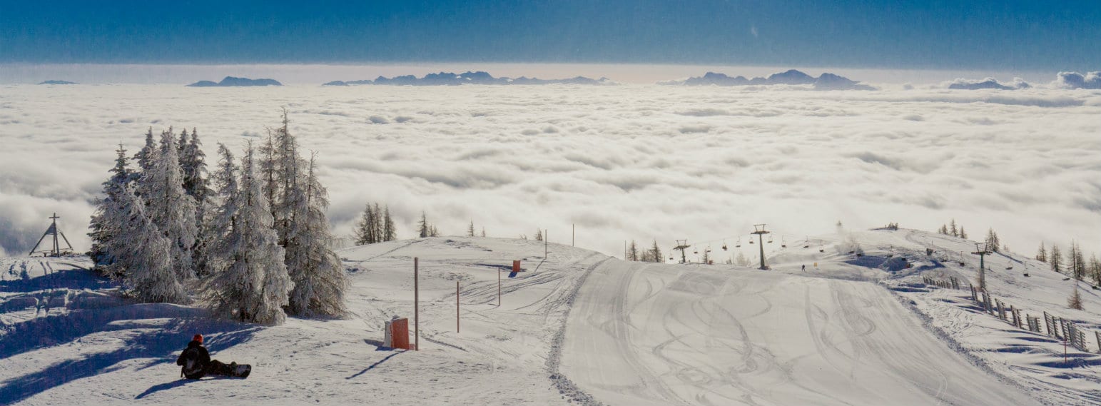Gerlitzen Ski Resort Ski_Area Clouds