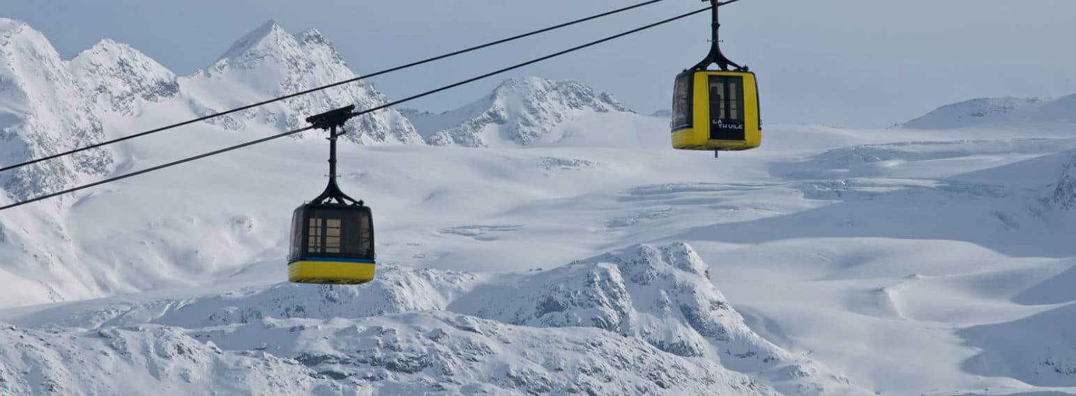 La Thuile Ski Resort Cable Car