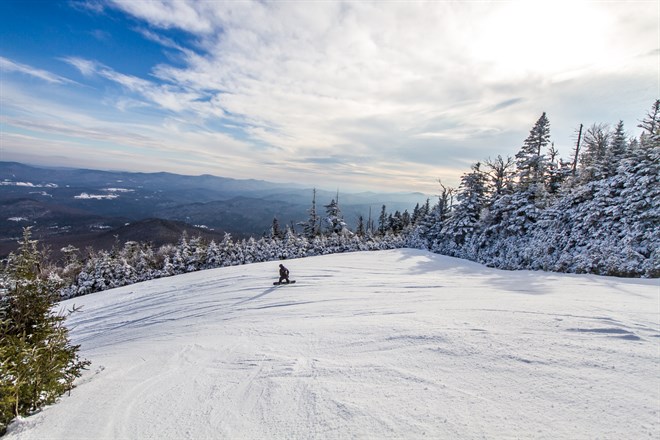 Sugarbush Intermediate Skiing