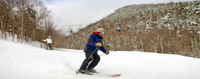 Whiteface Intermediate Skiing 660X260