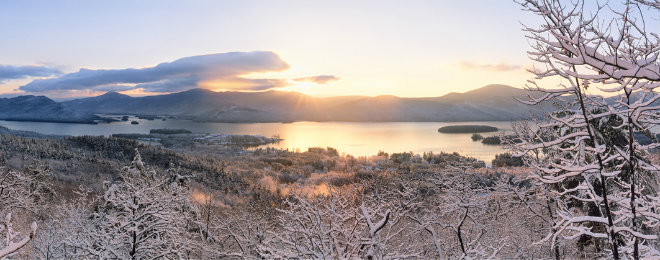 Skiing Near Lake George 660X260