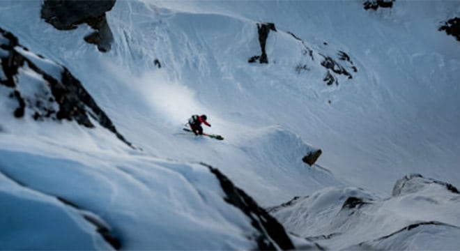 Off piste in Val d'Isere